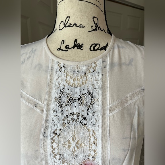 A.L.C White Sleeveless Lace Top. Size 6. NWT🌴 - Picture 5 of 13